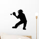 Catcher's Home Baseball Wall Decal