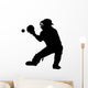 Catcher's Home Baseball Wall Decal