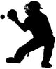 Catcher's Home Baseball Wall Decal