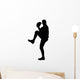 Baseball Pitcher Wall Decal