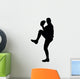 Prepared Baseball Pitcher Wall Decal