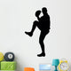 Prepared Baseball Pitcher Wall Decal