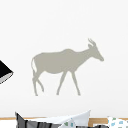 Tan Antelope Wall Decal