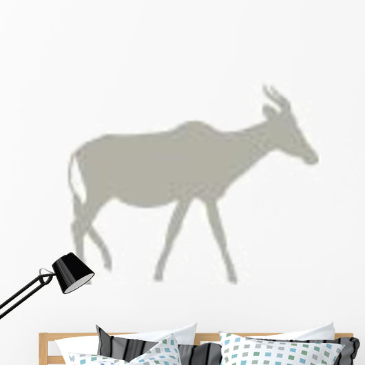 Tan Antelope Wall Decal
