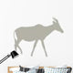 Tan Antelope Wall Decal