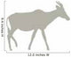 Tan Antelope Wall Decal