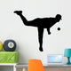 Pitcher Throws Baseball Wall Decal