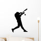 Strike One Baseball Wall Decal