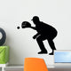 Catcher Catching Baseball Wall Decal