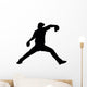 To Third Baseball Wall Decal