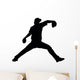 To Third Baseball Wall Decal