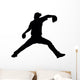 To Third Baseball Wall Decal
