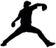 To Third Baseball Wall Decal