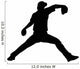 To Third Baseball Wall Decal