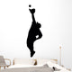 Fly Ball Baseball Wall Decal