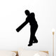 Sports Silhouettes Cricket Wall Decal