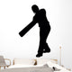 Sports Silhouettes Cricket Wall Decal