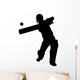 Hitting Cricket Batter Wall Decal