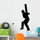 Sports Batter Cricket Wall Decal