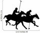 Sporty Ponies Polo Wall Decal