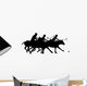 Polo Jockeys and Ponies Wall Decal