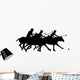 Polo Jockeys and Ponies Wall Decal