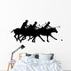 Polo Jockeys and Ponies Wall Decal