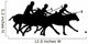 Polo Jockeys and Ponies Wall Decal