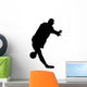 Black Soccer Silhouette Wall Decal