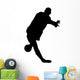 Black Soccer Silhouette Wall Decal