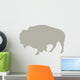 Beige Bison Wall Decal