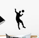 Head Bump Soccer Wall Decal
