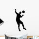 Head Bump Soccer Wall Decal