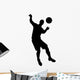 Head Bump Soccer Wall Decal