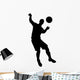Head Bump Soccer Wall Decal