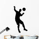 Head Bump Soccer Wall Decal