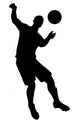 Head Bump Soccer Wall Decal