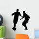 Playing Soccer Wall Decal