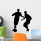 Playing Soccer Wall Decal