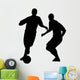 Playing Soccer Wall Decal