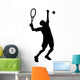 Serving Tennis Wall Decal