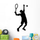Serving Tennis Wall Decal