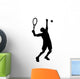 Serving Tennis Wall Decal