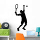 Serving Tennis Wall Decal