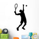 Serving Tennis Wall Decal