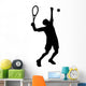 Serving Tennis Wall Decal