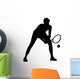 Bouncing Tennis Wall Decal