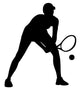 Bouncing Tennis Wall Decal