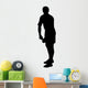Preparing Serve Tennis Wall Decal