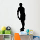Preparing Serve Tennis Wall Decal